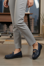 Buy Comfort Moccasin IK7030-Navy | Stylish Shoes