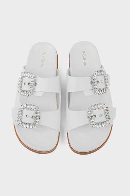 Buy Comfort Slip On IK0112-Ivory | Premium Women Shoes UAE.
