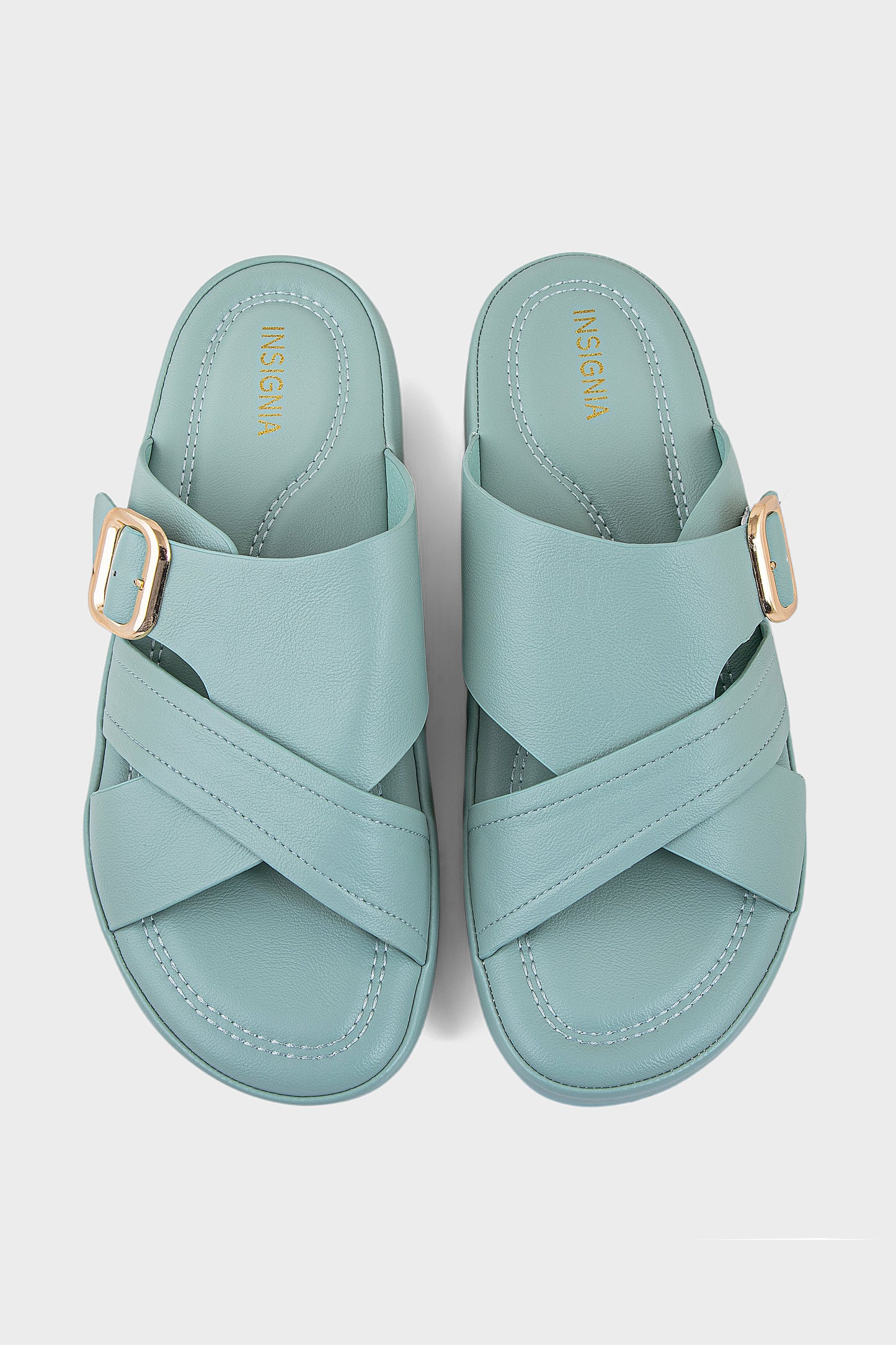 Buy Comfort Slip On IK0114-Mint | Premium Women Shoes UAE.