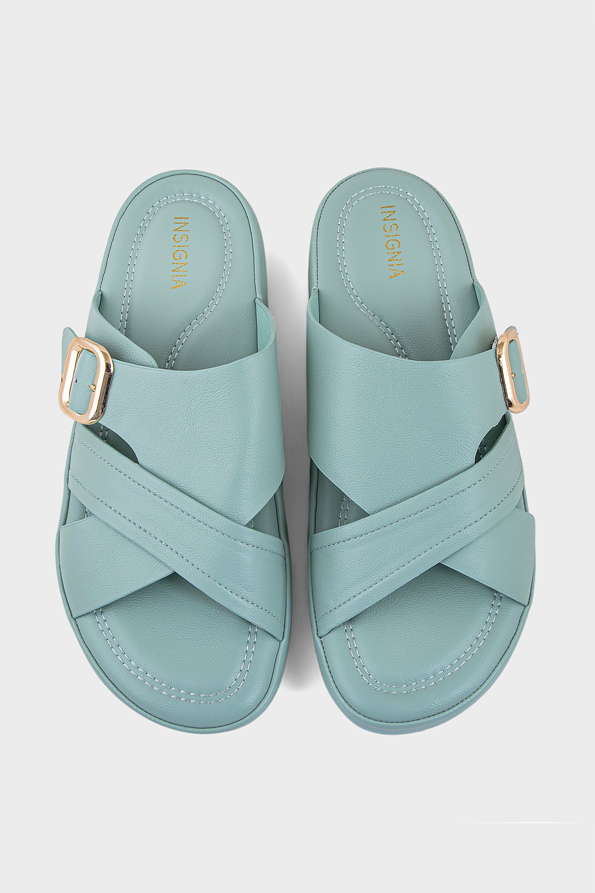 Buy Comfort Slip On IK0114-Mint | Premium Women Shoes UAE.