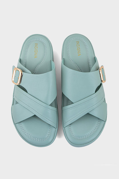 Buy Comfort Slip On IK0114-Mint | Premium Women Shoes UAE.