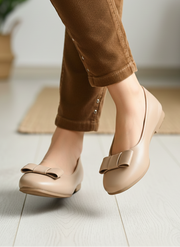 Buy Formal Court Shoes IF5052-Beige | Stylish & Premium