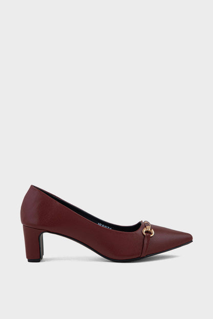 Buy Formal Court Shoes IF5071-Maroon | Stylish Fit