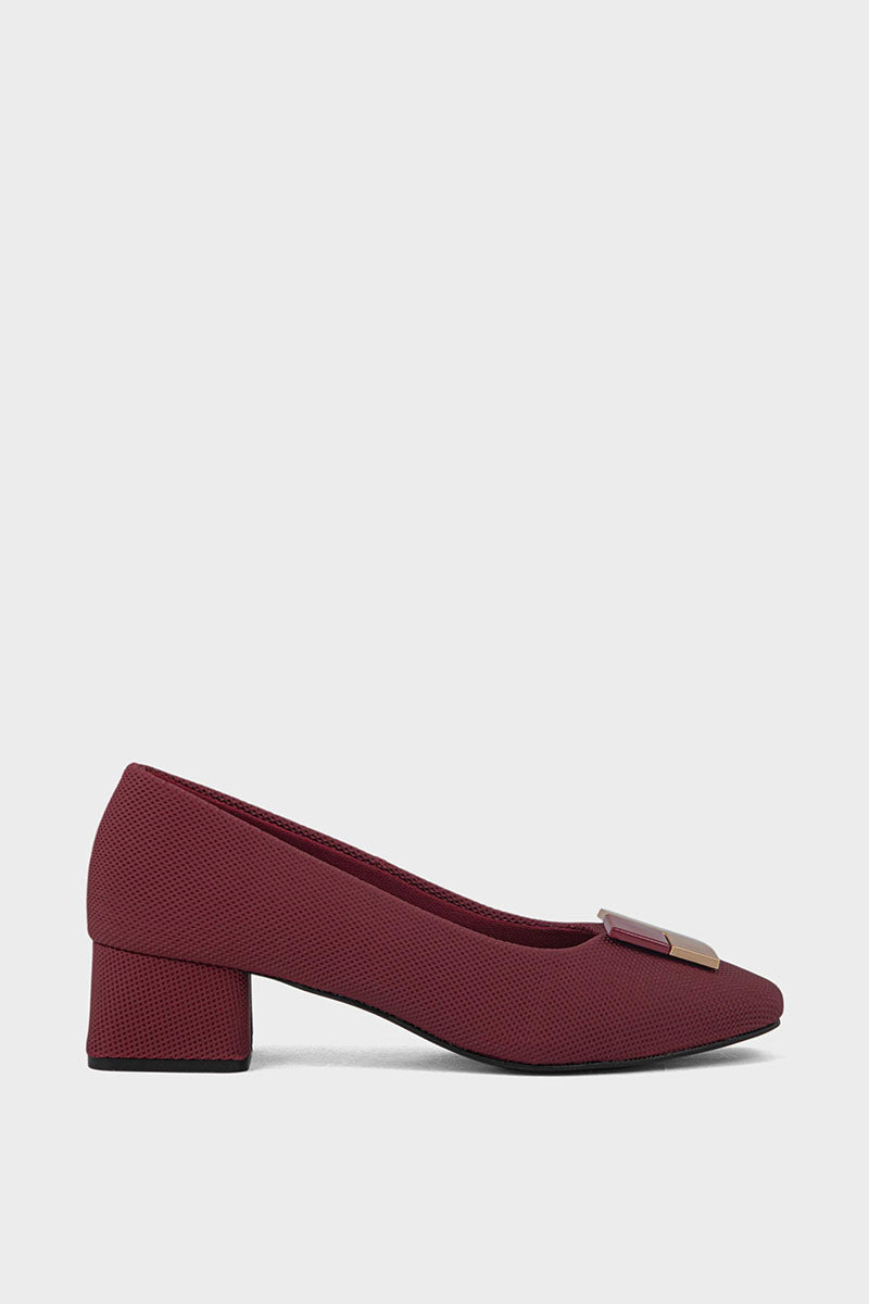 Buy Formal Court Shoes IF5079-Maroon | Stylish Online