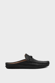 Buy Men Casual Back Open Moccs MC6504 Black Online