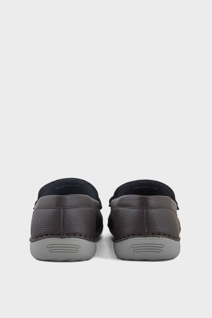 Men Casual Driving Mocs MC4041-Coffee
