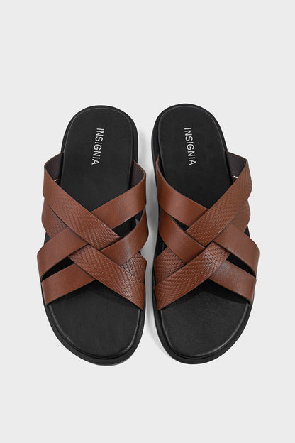 Men Casual Slip On MO1022-Brown