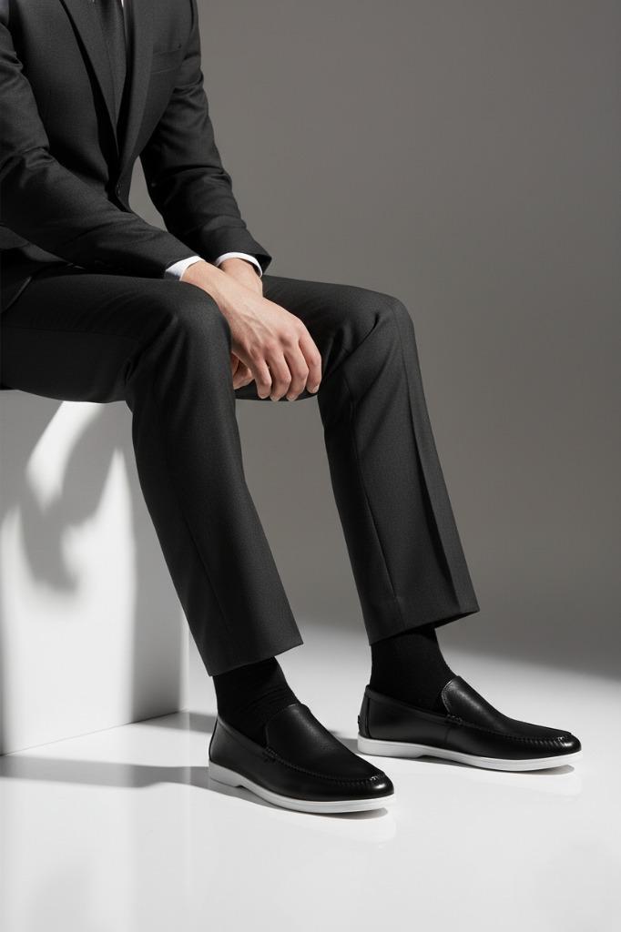 Buy Men’s Formal Loafers MF7048-Black Online