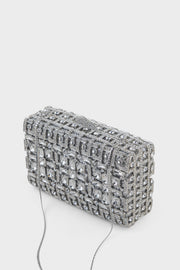 Buy Party Wear Clutch BK4124-Silver | Stylish & Premium