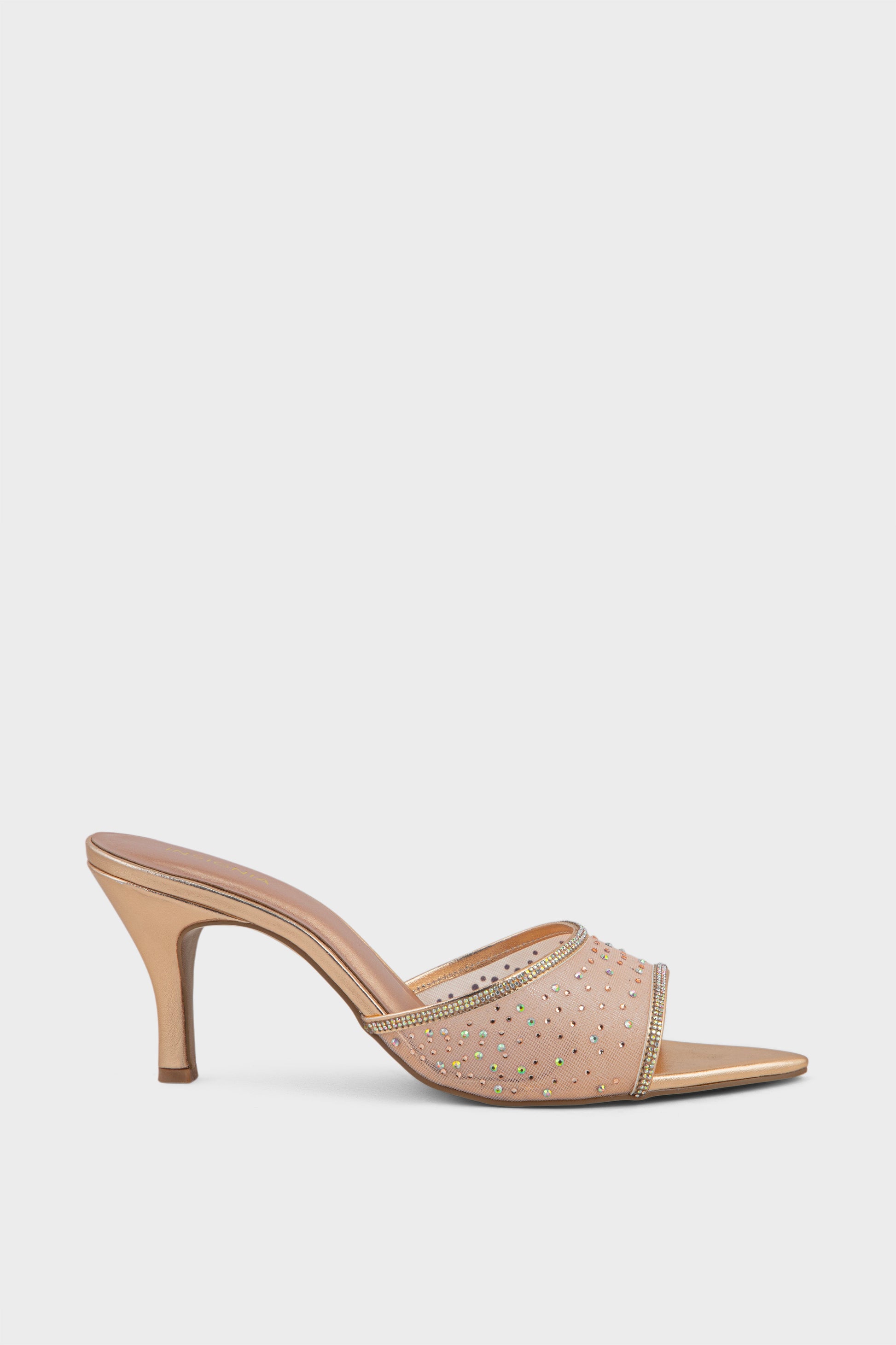 Party Wear Slip On IP0110-Champagne