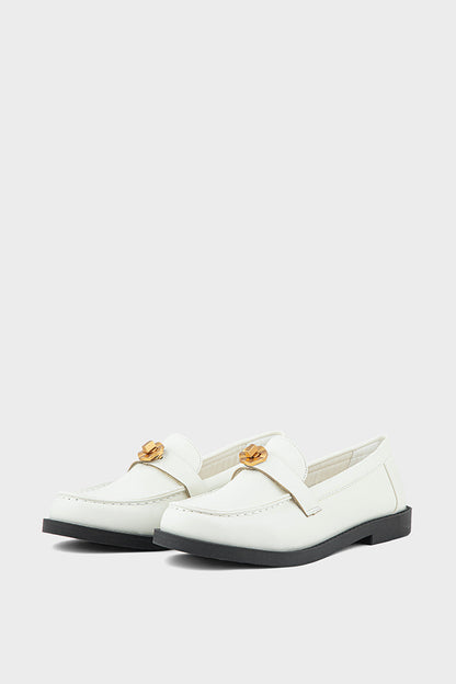 Buy Comfort Moccasin IK7029-Ivory | Stylish Shoes Online
