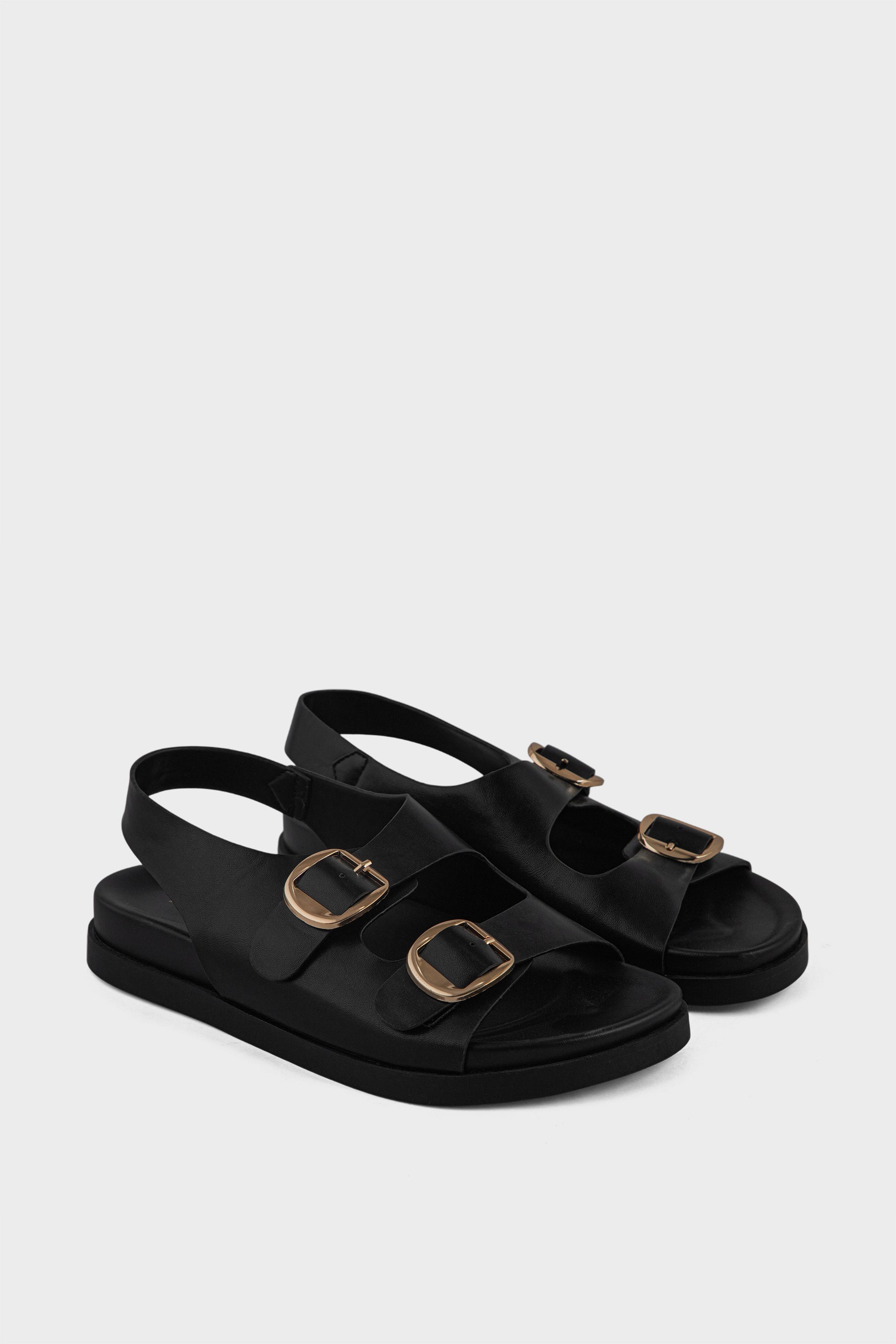 Comfort Sandal IK2025-Black | Premium Women Shoes UAE