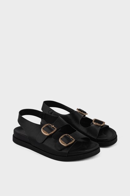 Comfort Sandal IK2025-Black | Premium Women Shoes UAE
