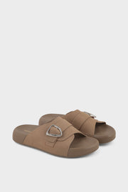 Comfort Slip On IK0107-Beige | Premium Women Shoes UAE
