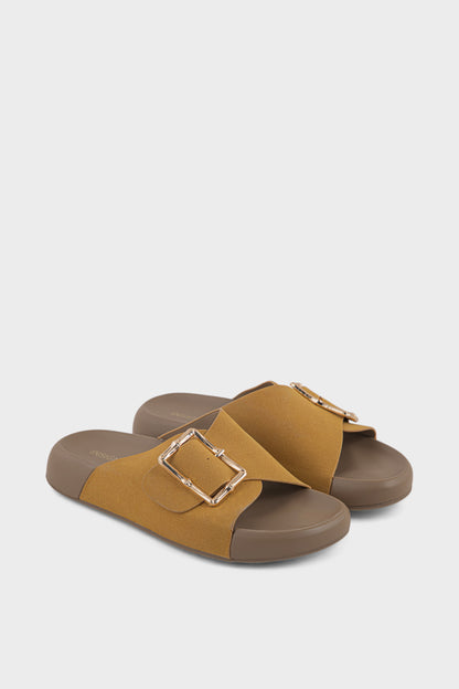 Comfort Slip On IK0108-Yellow | Premium Women Shoes UAE