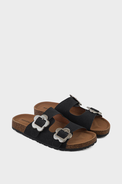 Comfort Slip On IK0110-Black | Premium Women Shoes UAE
