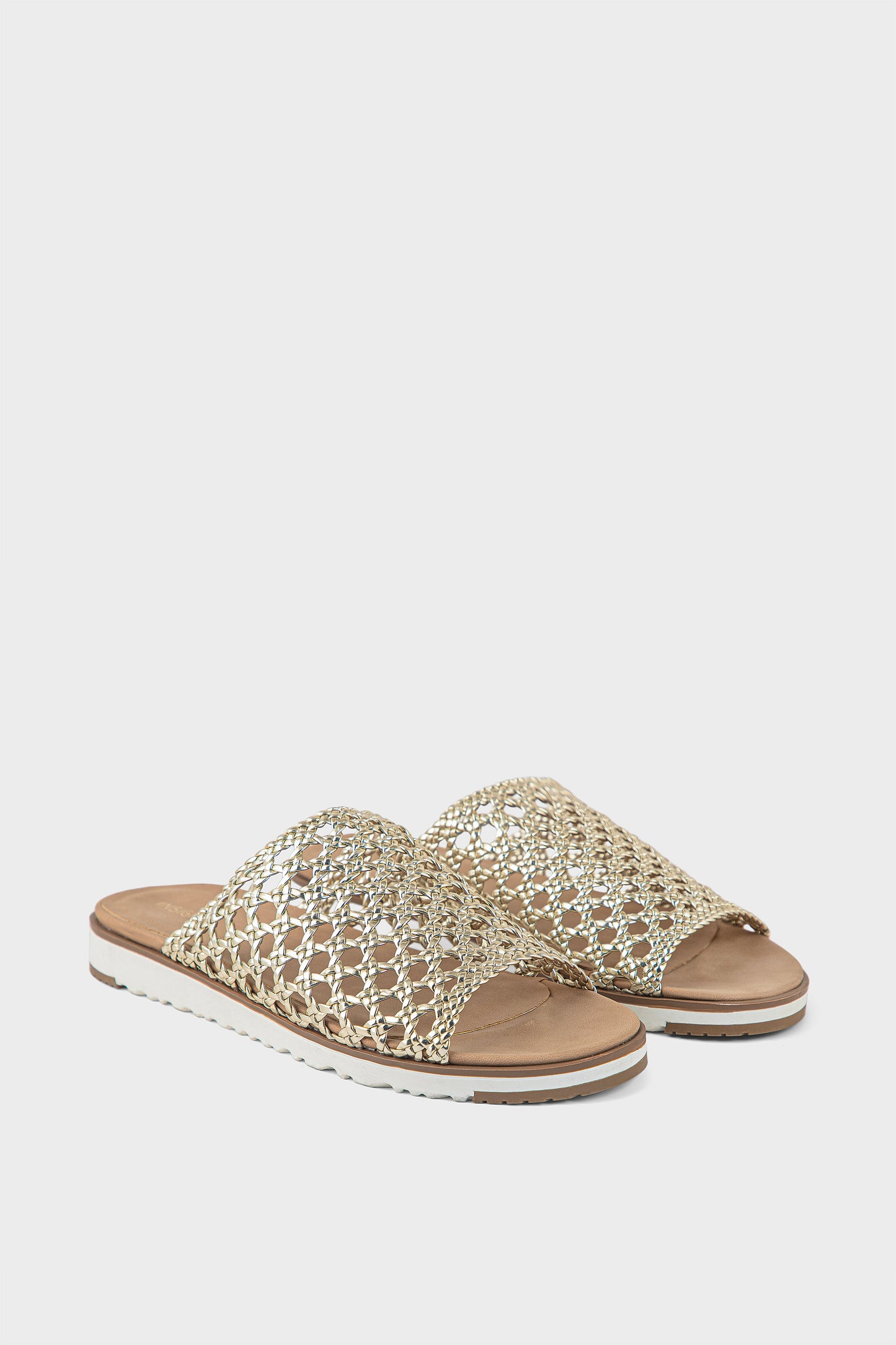 Comfort Slip On IK0115-Gold | Premium Women Shoes UAE.