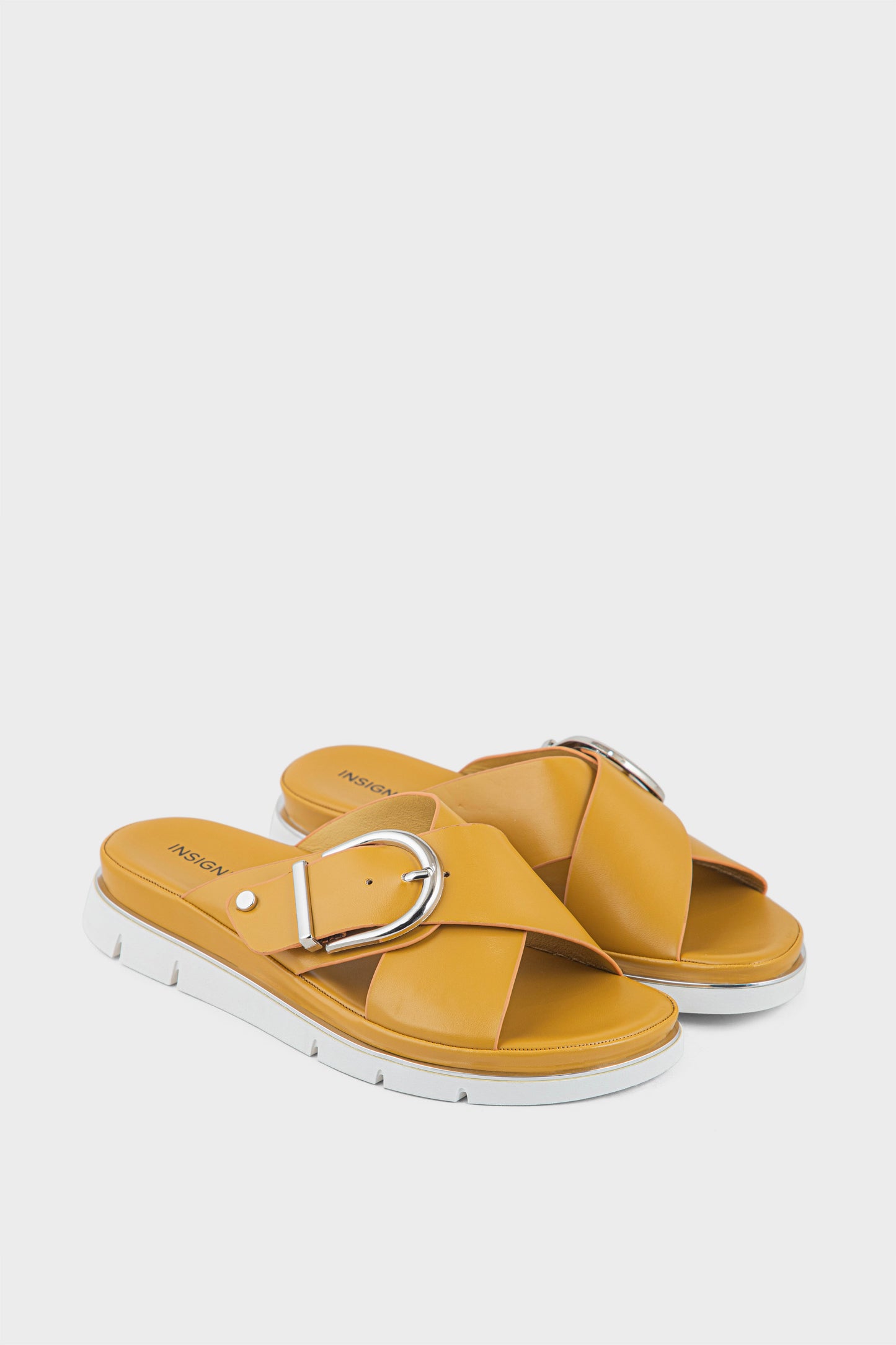 Comfort Slip On IK0120-Mustard | Premium Women Shoes UAE.