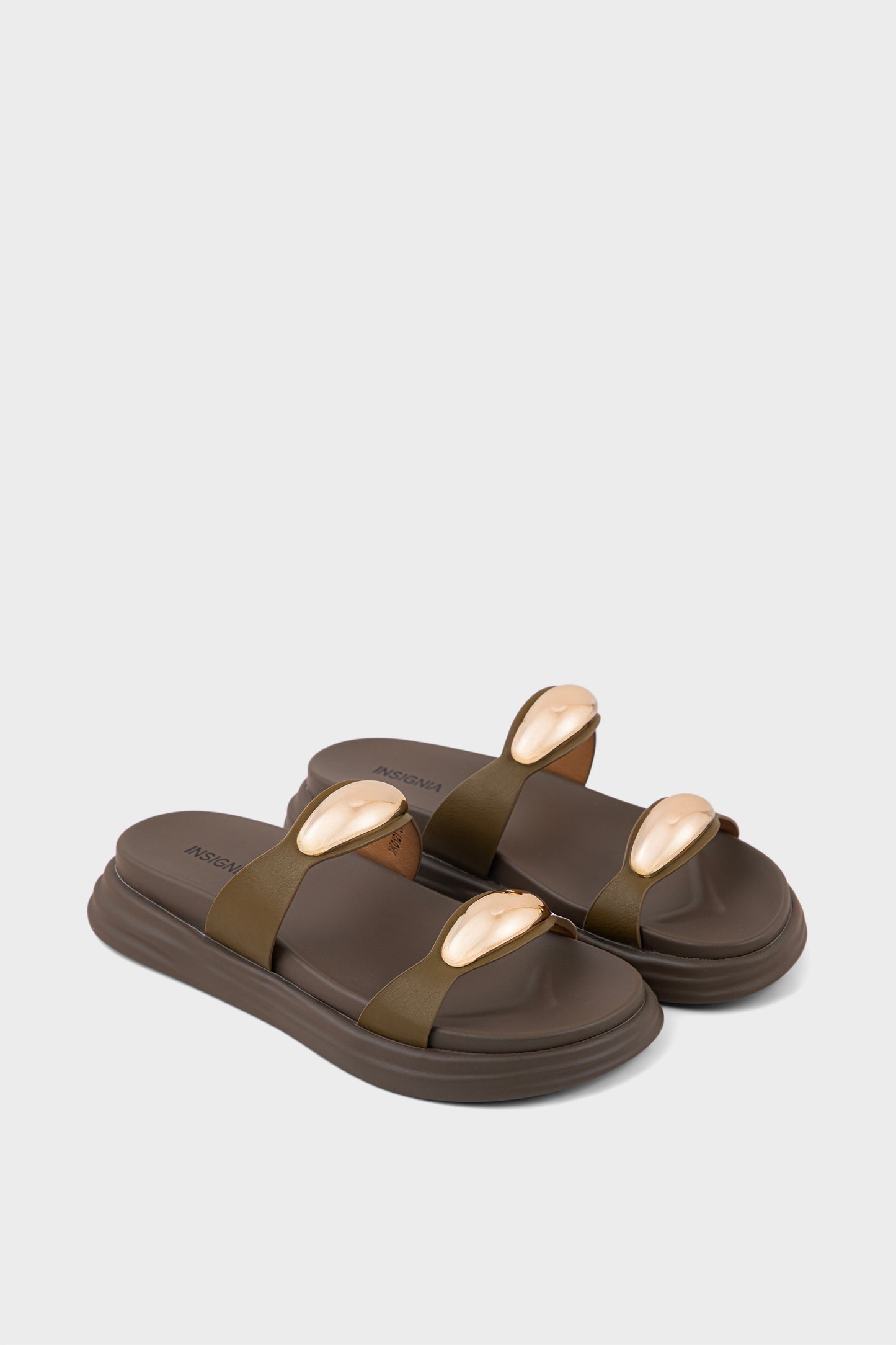 Comfort Slip On IK0121-Olive | Premium Women Shoes UAE