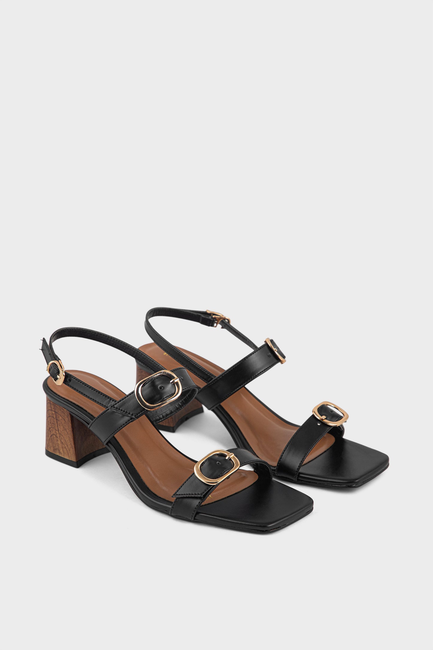Formal Sandal IF2065-Black | Premium Women Shoes UAE.