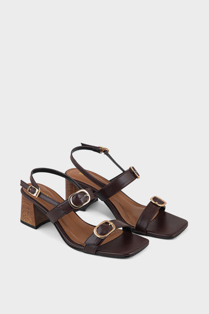 Formal Sandal IF2065-Brown | Premium Women Shoes UAE.