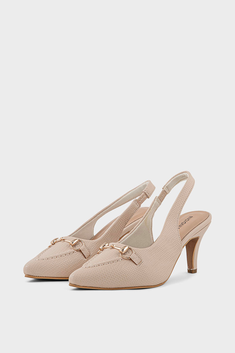  Formal Sling Back IF4058-Ivory | Stylish Footwear