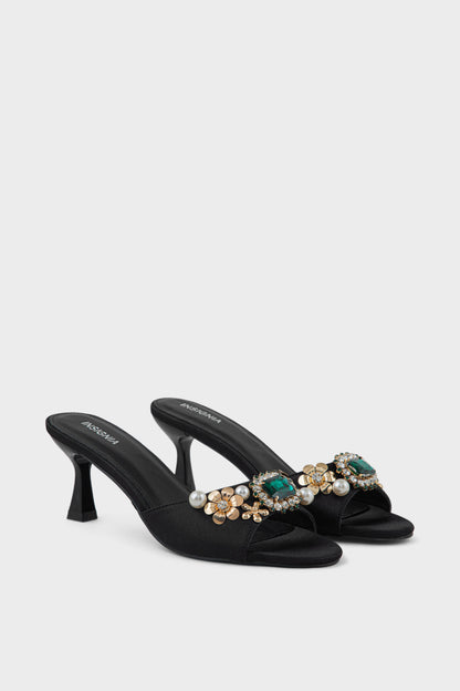 Formal Slip On IF0204-Black | Premium Women Shoes UAE.