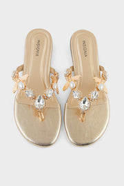 Formal Slip On IF0233-Gold | Formal Slip On Shoes 