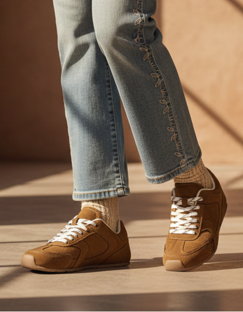 Casual Sneakers IC7524-Brown