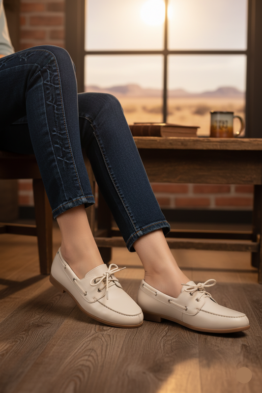 Comfort Moccasin IK7020-Off White