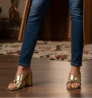Party Wear Slip On IP0088-Gold