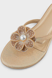 Buy Formal Slip-On IF0229-Rose Gold | Elegant Shoes
