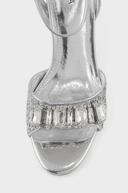 Party Wear Sandal IP2060-Silver