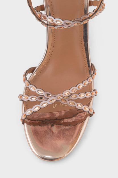 Party Wear Sandal IP2061-Champagne
