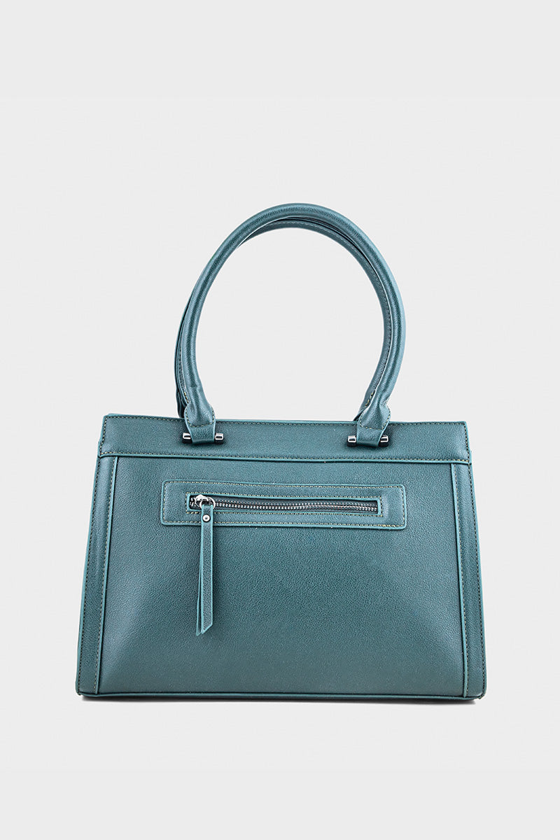 Green Top Handle Hand Bags BH0099