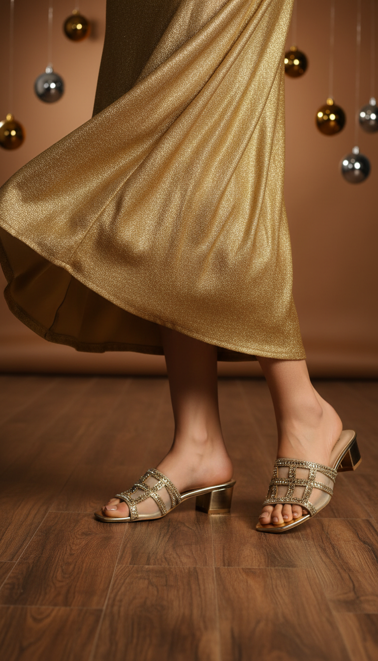 Formal Slip On IF0208-Gold