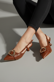 Formal Sling Back IF4061-Brown