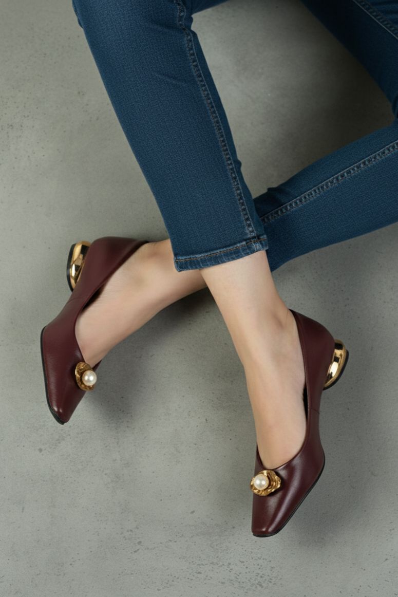 Formal Pumps IF6029-Maroon