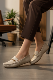 Comfort Moccasin IK7036-Ivory