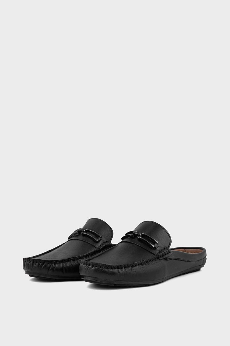  Men Casual Back Open Moccs MC6504 Black Online