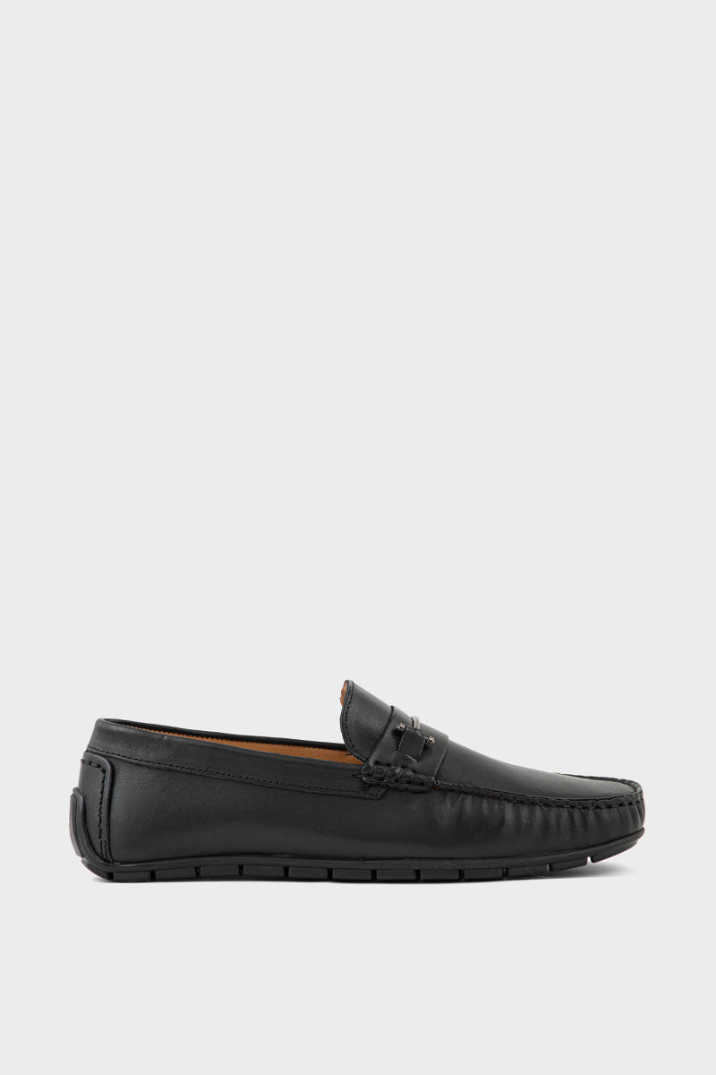 Men Casual Driving Mocs MC4034-Black