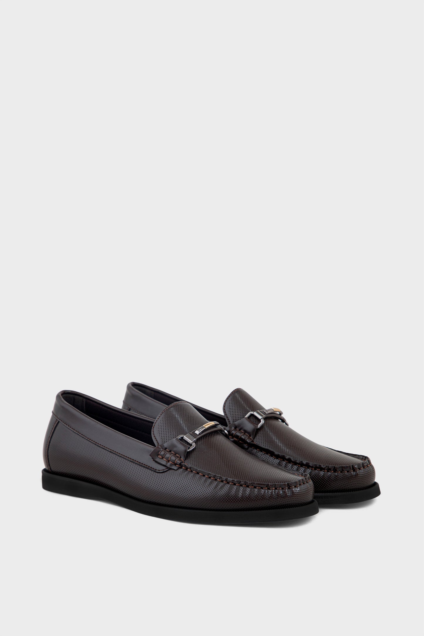 Men Casual Driving Mocs MC4040-Coffee