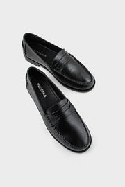 Buy Men Formal Loafers MF7047-Black | Stylish Comfort