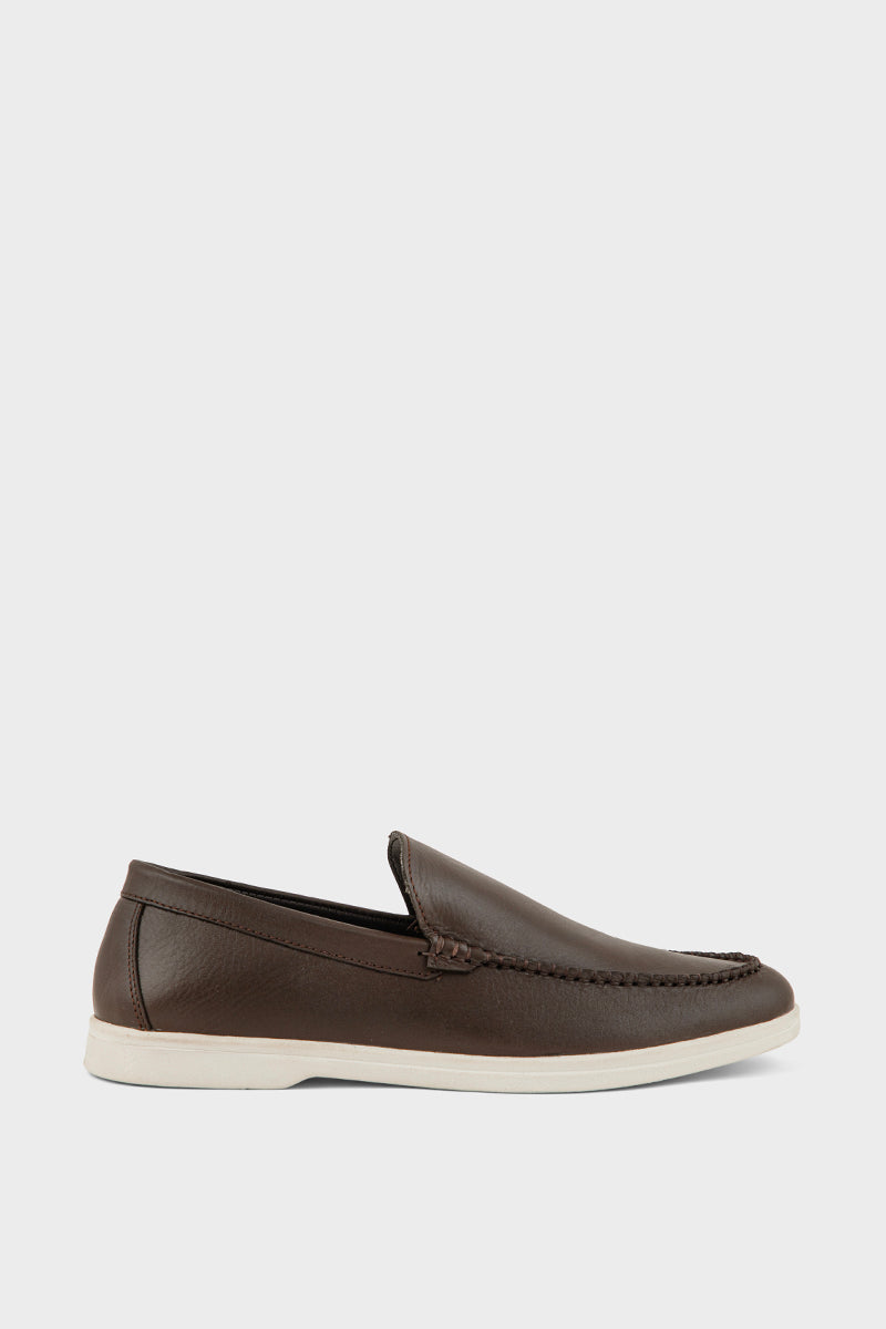  Men Formal Loafers MF7048-Coffee Online Shoes