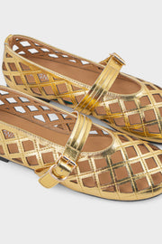 Order Casual Pumps IC6021-Gold | Premium Women Shoes UAE 