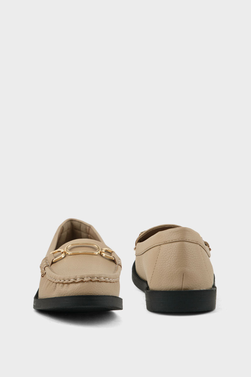Buy Comfort Moccasin IK7028-Khaki | Stylish Shoes