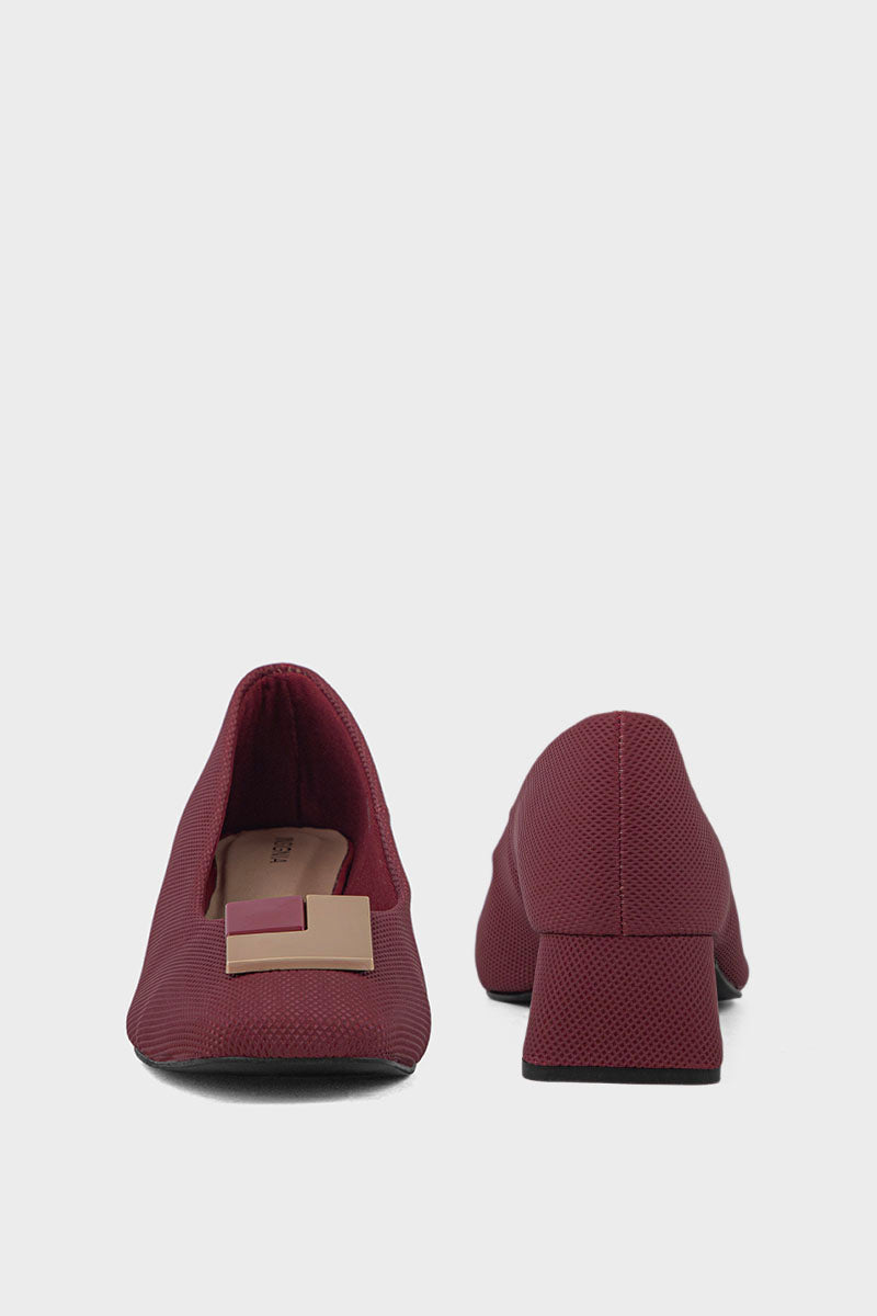 Order Formal Court Shoes IF5079-Maroon | Stylish Online