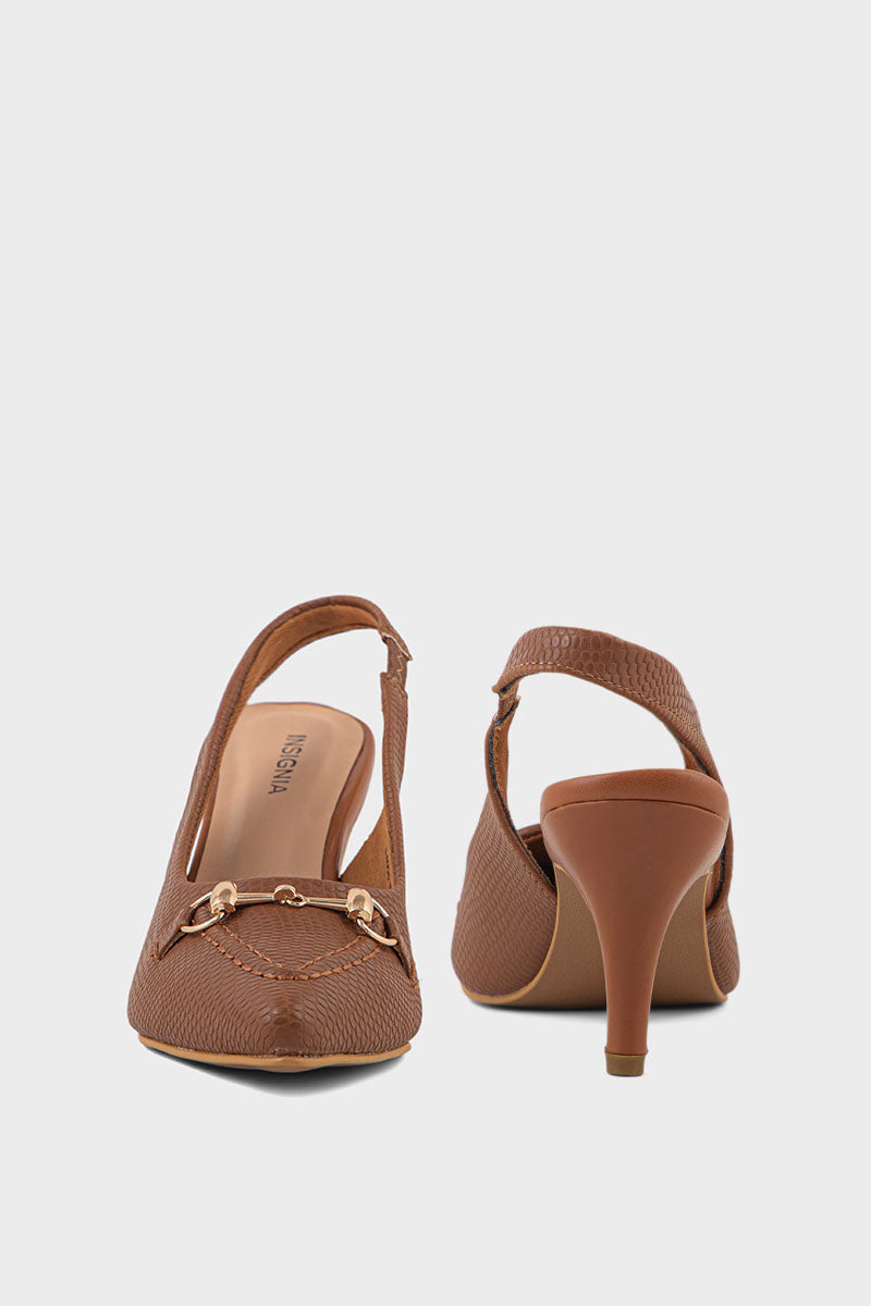 Order Formal Sling Back IF4058-Brown | Stylish Shoes