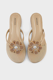 Buy Formal Slip-On IF0229-Rose Gold | Elegant Shoes