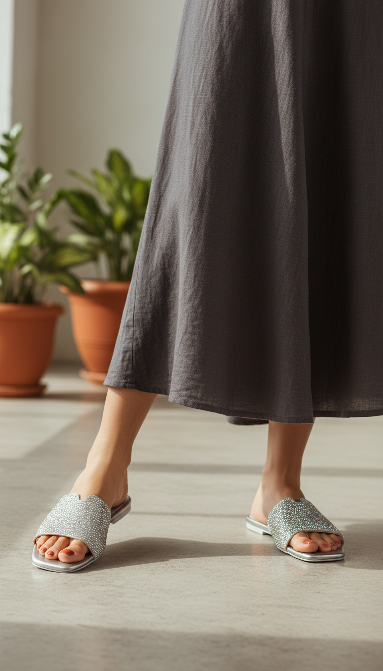 Formal Slip On IF0230-Silver